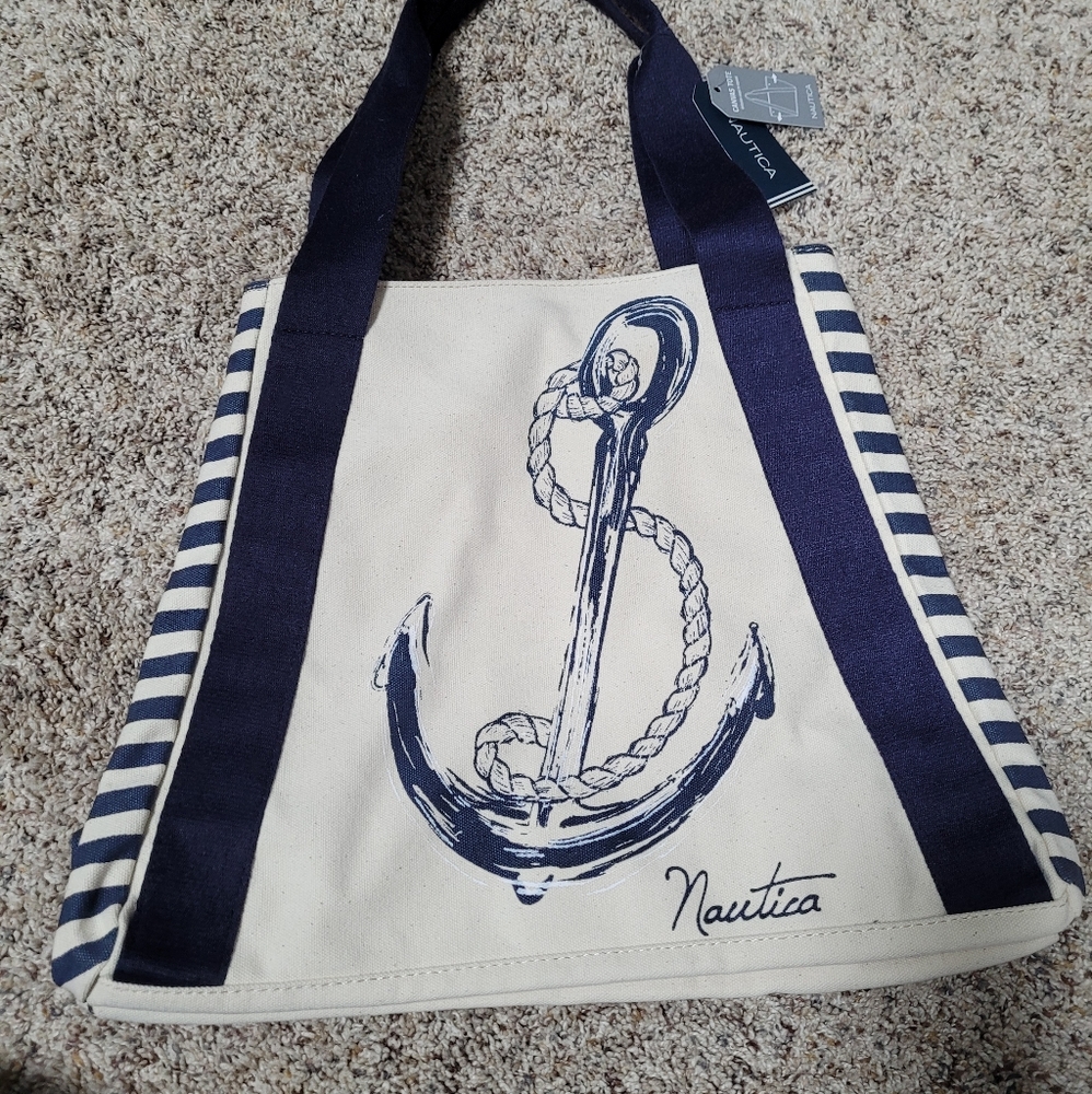 nautica tote bag anchor